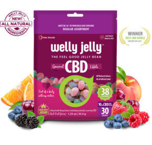 CBD Edible - Welly Jelly Beans - Award Winning CBD Edible, CBD Gummies.